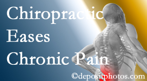 Easley chronic pain treated with chiropractic may improve pain, reduce opioid use, and improve life.