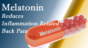 Young Chiropractic presents new findings that melatonin interrupts the inflammatory process in disc degeneration that causes back pain.