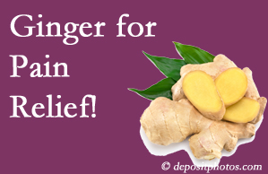Easley chronic pain and osteoarthritis pain patients will want to check out ginger for its many varied benefits not least of which is pain reduction. 