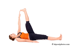 Easley sciatica exercise: hamstring stretch