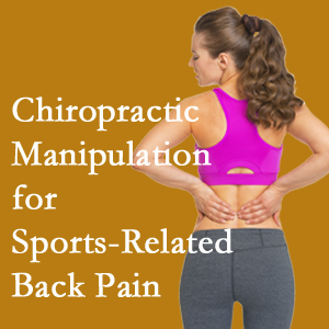 Easley chiropractic manipulation care for common sports injuries are recommended by members of the American Medical Society for Sports Medicine.